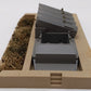 Lionel 448 Vintage O Missile Launching Platform & 943 Exploding Ammo Dump VG/Box