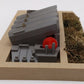 Lionel 448 Vintage O Missile Launching Platform & 943 Exploding Ammo Dump VG/Box