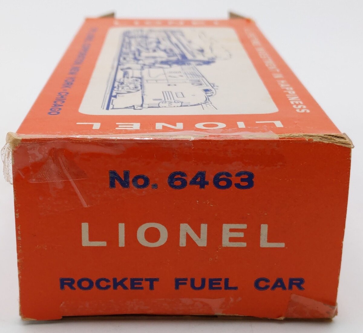 Lionel 6463 Vintage O Rocket Fuel Double Dome Tank Car VG/Box