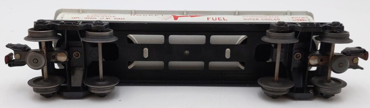 Lionel 6463 Vintage O Rocket Fuel Double Dome Tank Car VG/Box