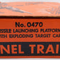 Lionel 0470 Vintage O I.R.B.M. Missile Launch Platform VG/Box