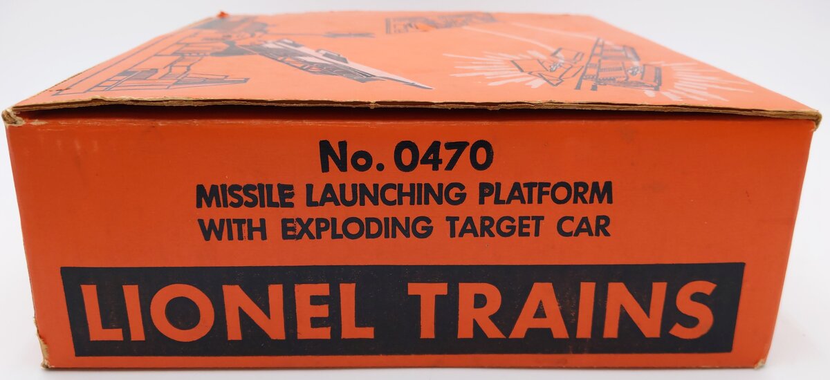 Lionel 0470 Vintage O I.R.B.M. Missile Launch Platform VG/Box
