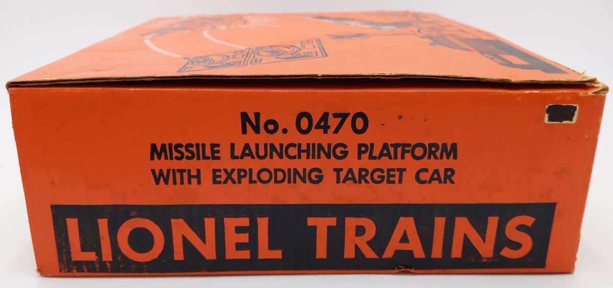 Lionel 0470 Vintage O I.R.B.M. Missile Launch Platform VG/Box