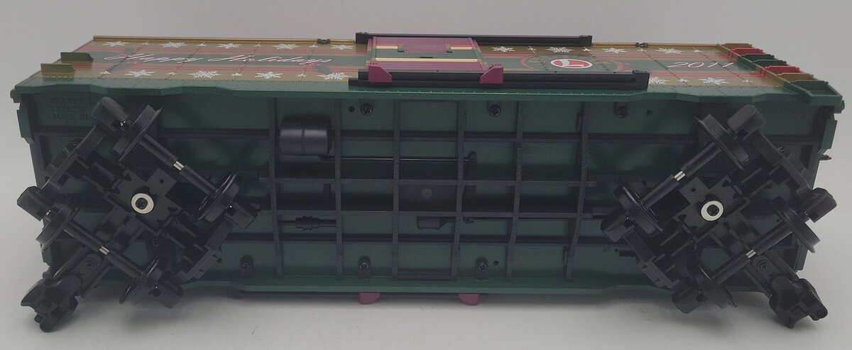Lionel 8-87035 G Scale 2011 Happy Holidays Boxcar EX/Box