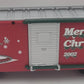 Lionel 8-87023 G Scale Merry Christmas 2002 Boxcar EX/Box