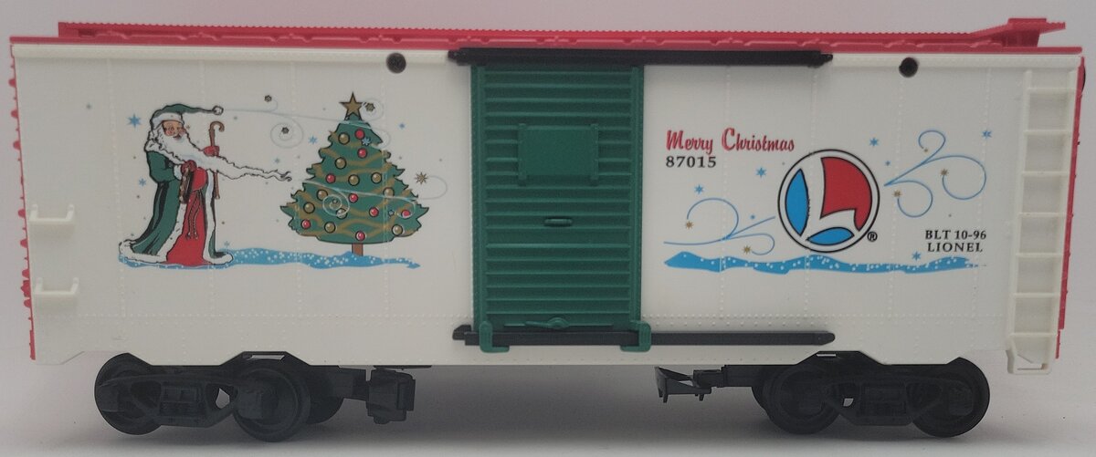 Lionel 8-87015 G Scale 1996 Christmas Boxcar EX/Box