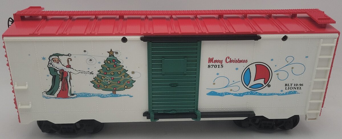 Lionel 8-87015 G Scale 1996 Christmas Boxcar EX/Box