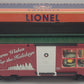 Lionel 8-87030 G Scale 2008 Christmas Boxcar EX/Box