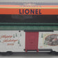 Lionel 8-87031 G Scale 2009 Christmas Boxcar EX/Box