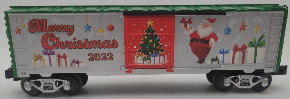 Lionel 2228150 O Gauge 2022 Christmas Boxcar EX/Box