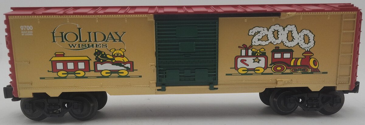 Lionel 6-26272 O Gauge 2000 Christmas Boxcar #9700 EX/Box