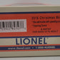 Lionel 6-84747 O Gauge 2018 Christmas Boxcar EX/Box