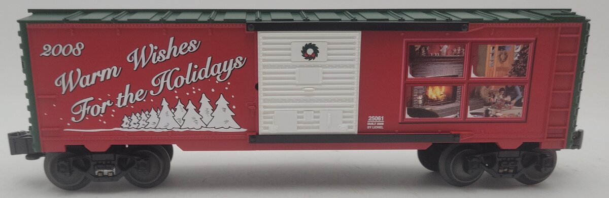 Lionel 6-25061 O Gauge 2008 Christmas Boxcar EX/Box