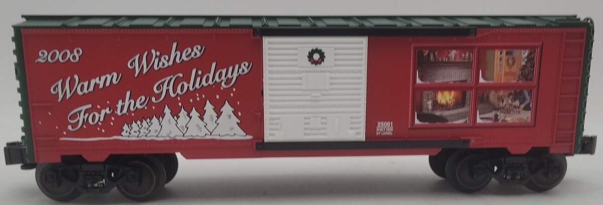 Lionel 6-25061 O Gauge 2008 Christmas Boxcar EX/Box
