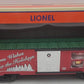 Lionel 6-25061 O Gauge 2008 Christmas Boxcar EX/Box