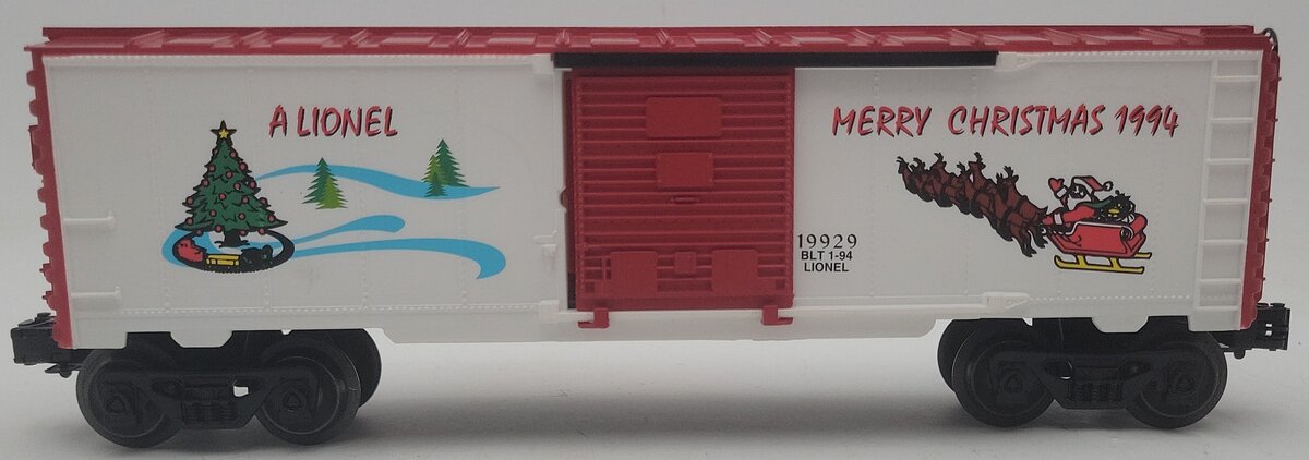 Lionel 6-19929 O Gauge 1994 Christmas Boxcar EX/Box