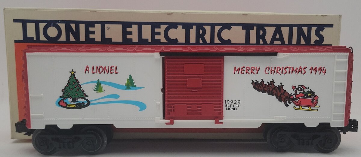 Lionel 6-19929 O Gauge 1994 Christmas Boxcar EX/Box