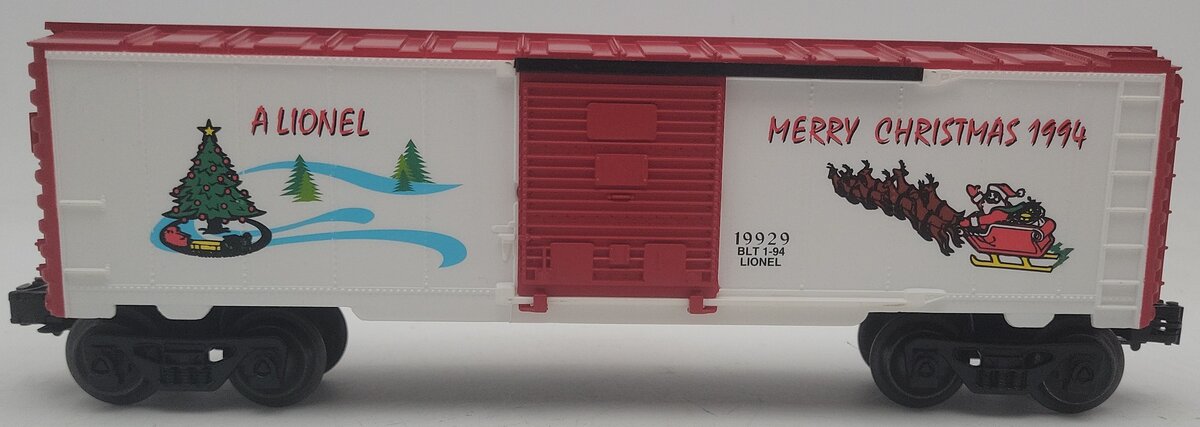 Lionel 6-19929 O Gauge 1994 Christmas Boxcar EX/Box