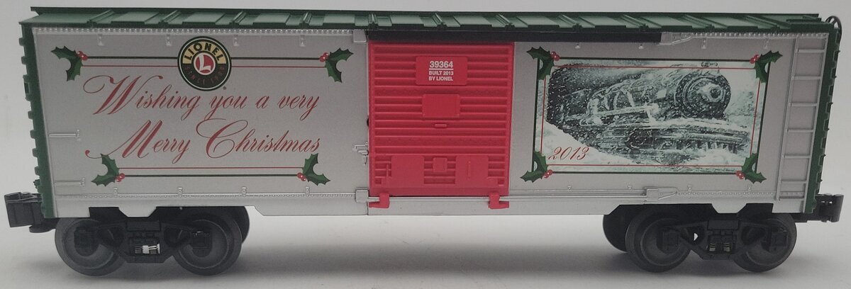 Lionel 6-39364 O Gauge 2013 Christmas Boxcar EX/Box