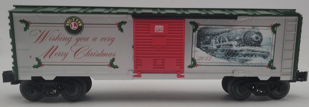 Lionel 6-39364 O Gauge 2013 Christmas Boxcar EX/Box