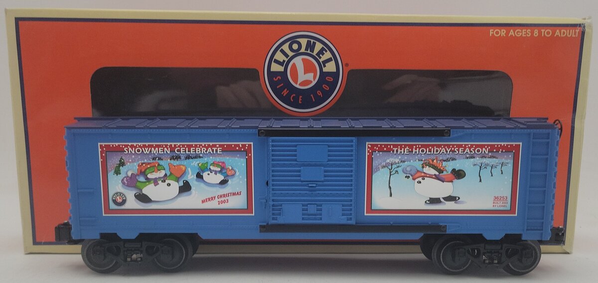 Lionel 6-36253 O Gauge 2003 Christmas Boxcar EX/Box