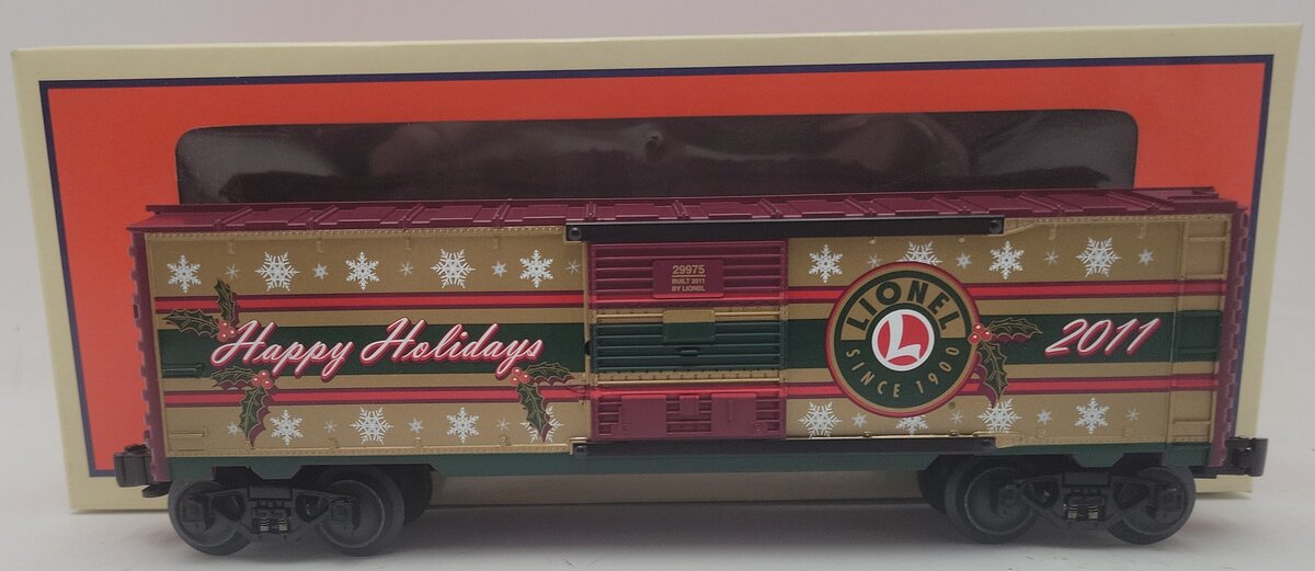Lionel 6-29975 O Gauge 2011 Holiday Boxcar EX/Box