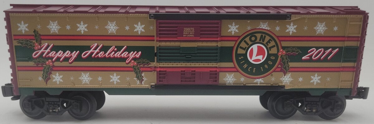 Lionel 6-29975 O Gauge 2011 Holiday Boxcar EX/Box