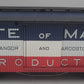 LGB 4067-K01 G Scale State of Maine Boxcar #4067 EX/Box