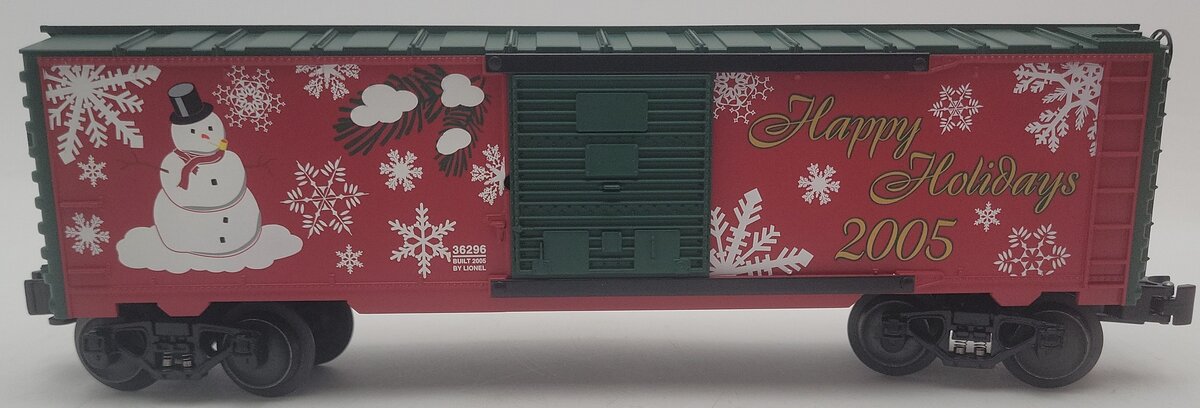 Lionel 6-36296 O Gauge 2005 Christmas Boxcar EX/Box