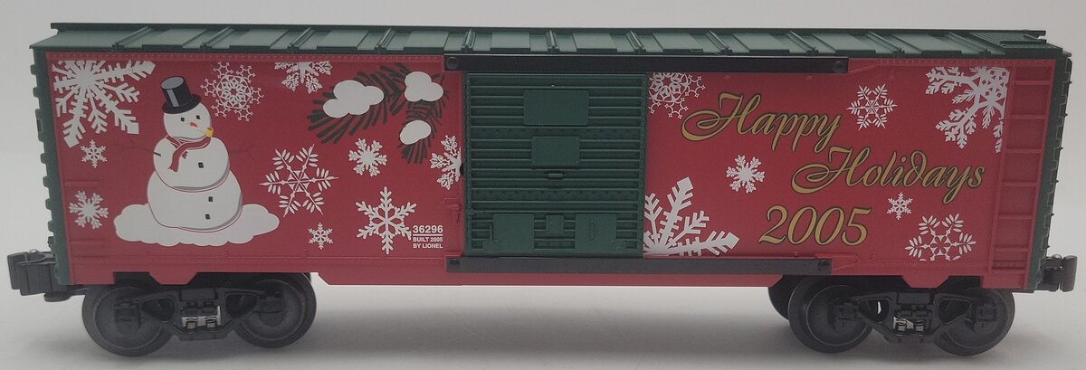 Lionel 6-36296 O Gauge 2005 Christmas Boxcar EX/Box