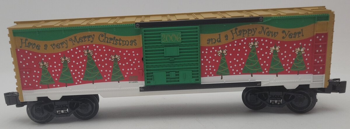 Lionel 6-25008 O Gauge 2006 Christmas Boxcar LN/Box