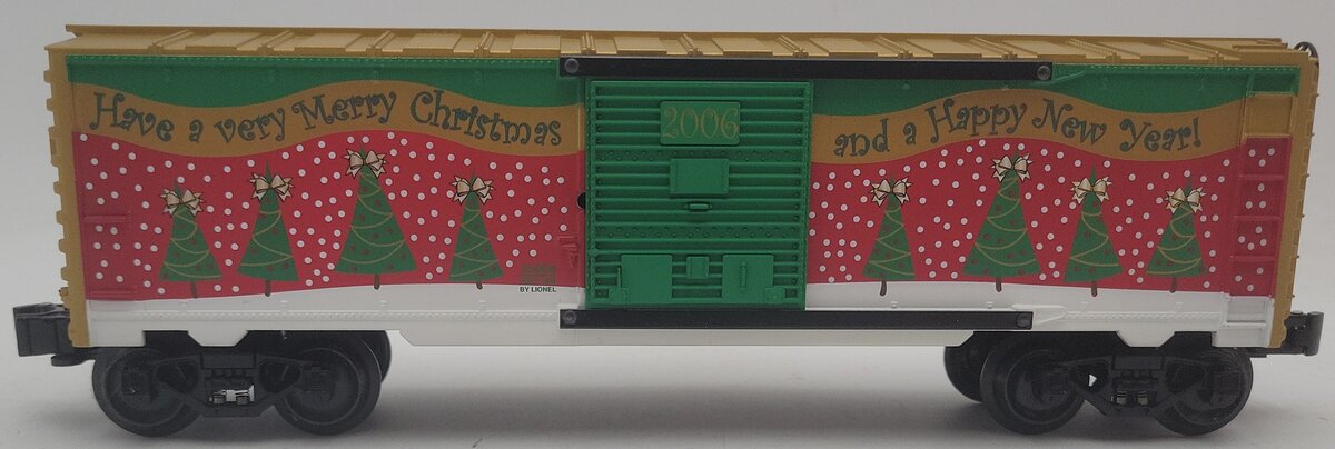 Lionel 6-25008 O Gauge 2006 Christmas Boxcar LN/Box