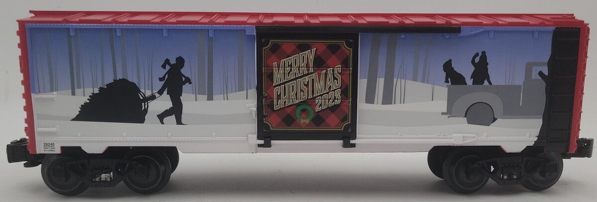 Lionel 2328240 O Gauge 2023 Christmas Boxcar EX/Box