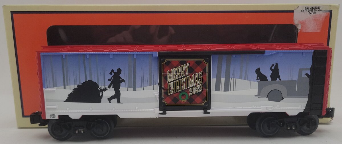Lionel 2328240 O Gauge 2023 Christmas Boxcar EX/Box