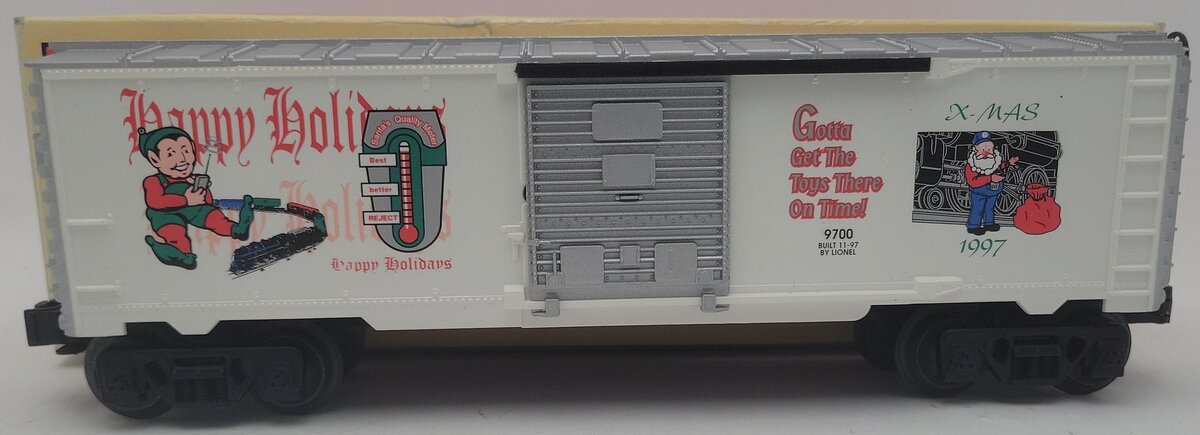 Lionel 6-16272 O Gauge Christmas 1997 Boxcar #9700 LN/Box