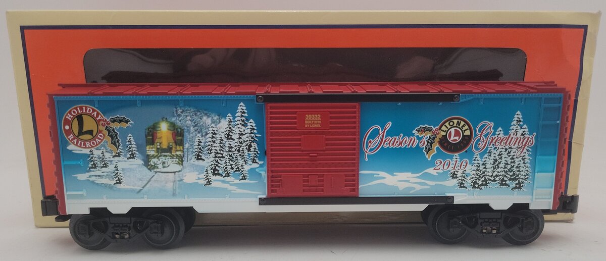 Lionel 6-39332 O Gauge 2010 Christmas Boxcar EX/Box