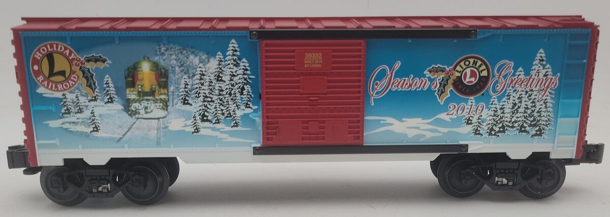 Lionel 6-39332 O Gauge 2010 Christmas Boxcar EX/Box