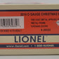 Lionel 6-39332 O Gauge 2010 Christmas Boxcar EX/Box