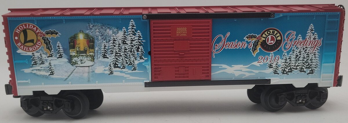 Lionel 6-39332 O Gauge 2010 Christmas Boxcar EX/Box