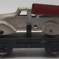 Marx 562 Vintage O Flatcar w/ Silver Dump Truck with Red Bed VG