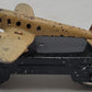Marx O Gauge Litho Flat Car w/Airplane VG