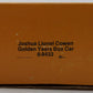 Lionel 6-9433 O Gauge Joshua Lionel Cowen Golden Years Boxcar LN/Box