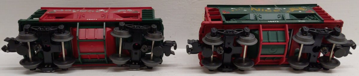Lionel 6-16470 Naughty and Nice Ore Car (Set of 2) EX/Box