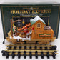 New Bright 380-4 G Scale Holiday Express Animated Log Mill Wood Car LN/Box