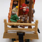 New Bright 380-4 G Scale Holiday Express Animated Log Mill Wood Car LN/Box