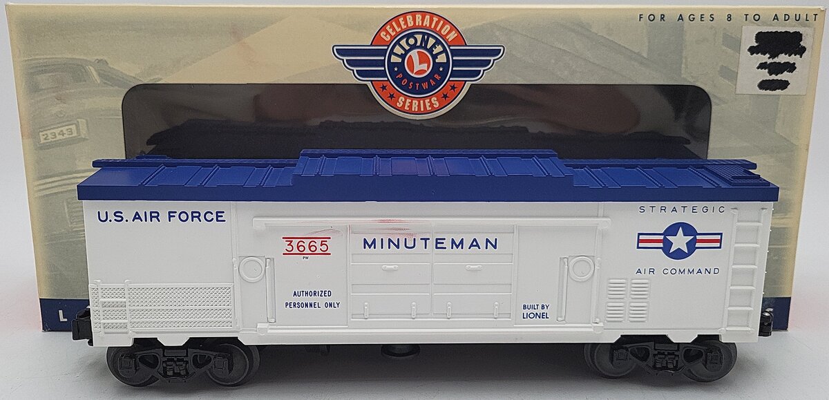 Lionel 6-26762 O Gauge PWC Operating Minuteman Missile Car EX/Box