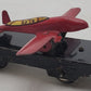 Marx O Gauge Litho Flat Car w/Airplane VG