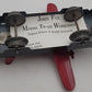 Marx O Gauge Litho Flat Car w/Airplane VG