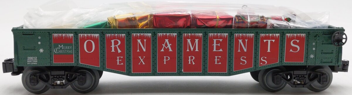 Lionel 6-26612 O Gauge Christmas Gifts Gondola LN/Box