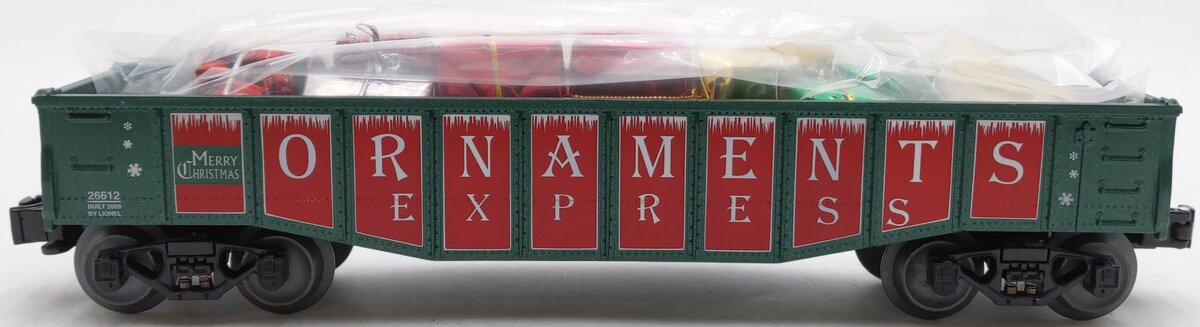 Lionel 6-26612 O Gauge Christmas Gifts Gondola LN/Box